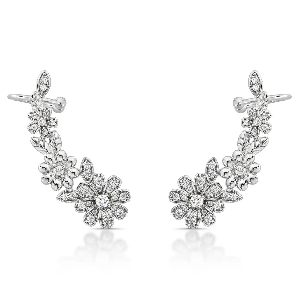 Brinco Ear Cuff Flower