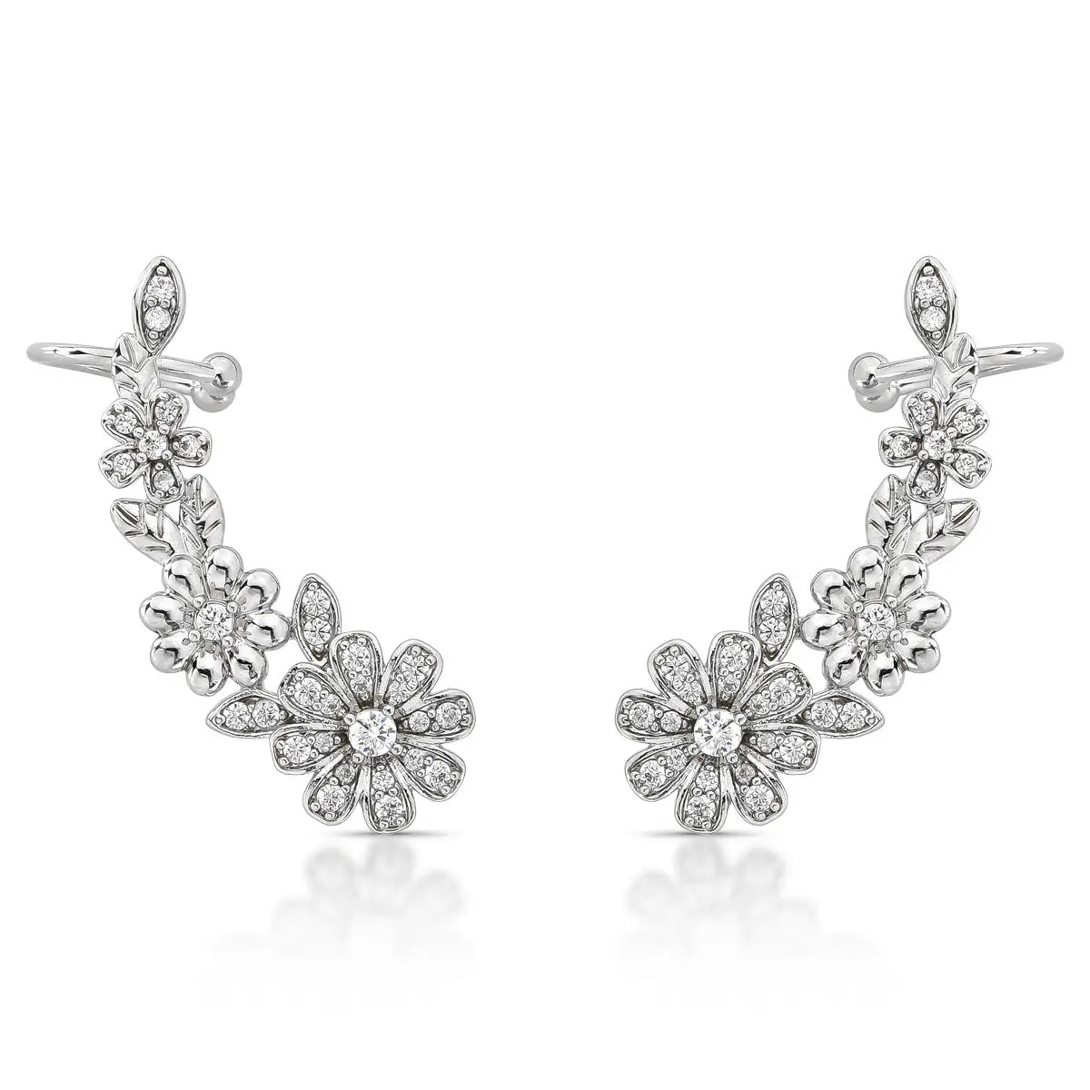 Brinco Ear Cuff Flower