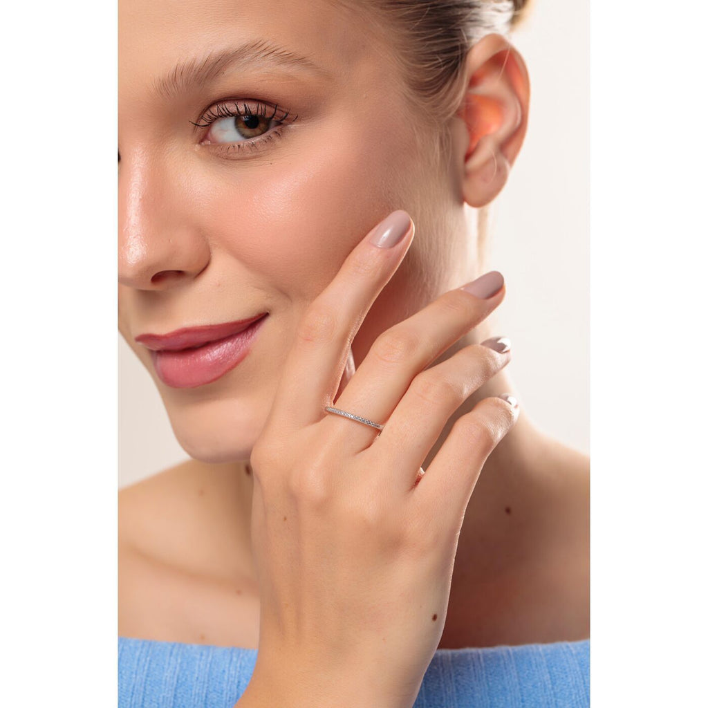 Anel Aparador Clássico Cravejado