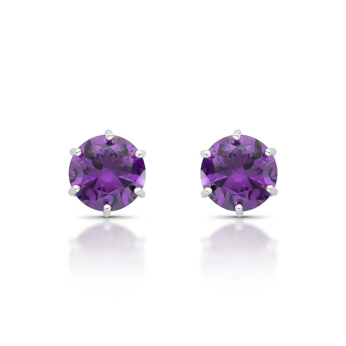 Brinco Ponto de Luz Roxo